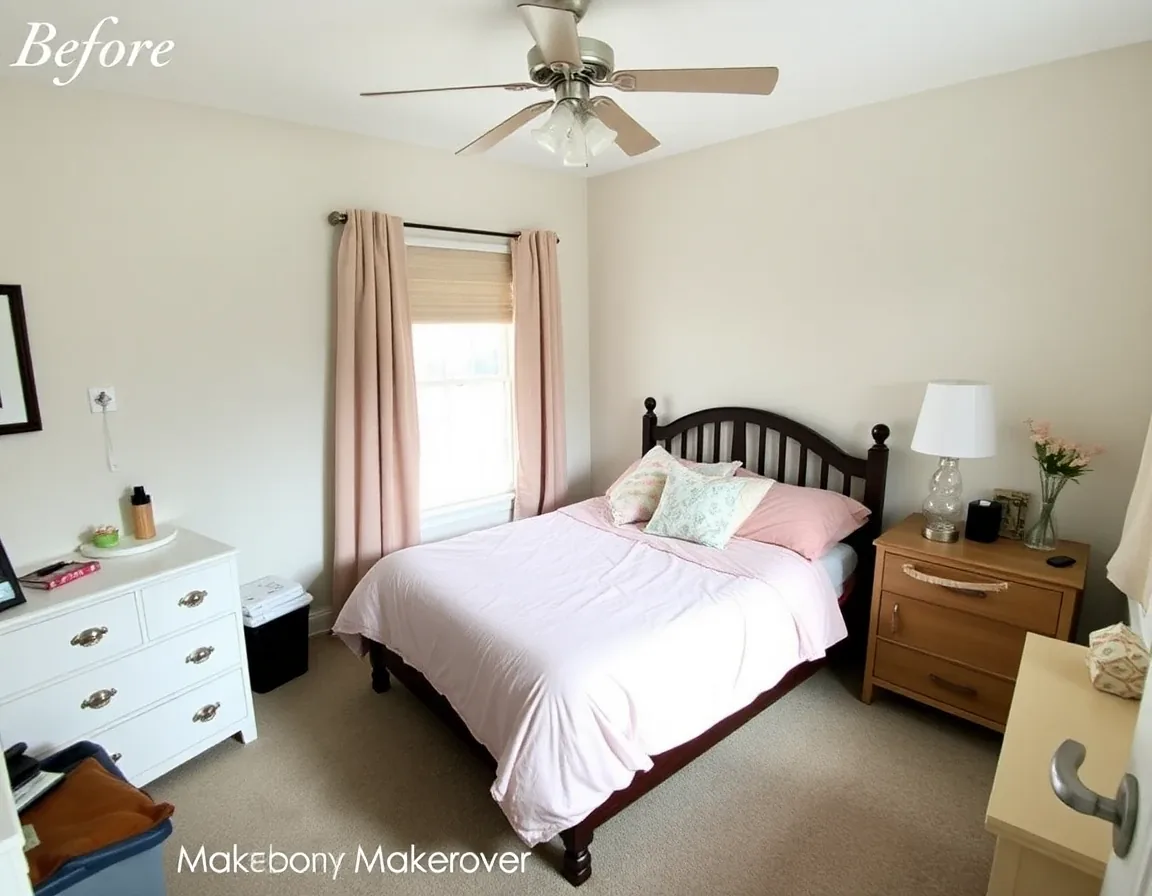 Before interior design photo for Bedroom